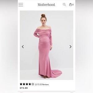 Motherhood Maternity Gown